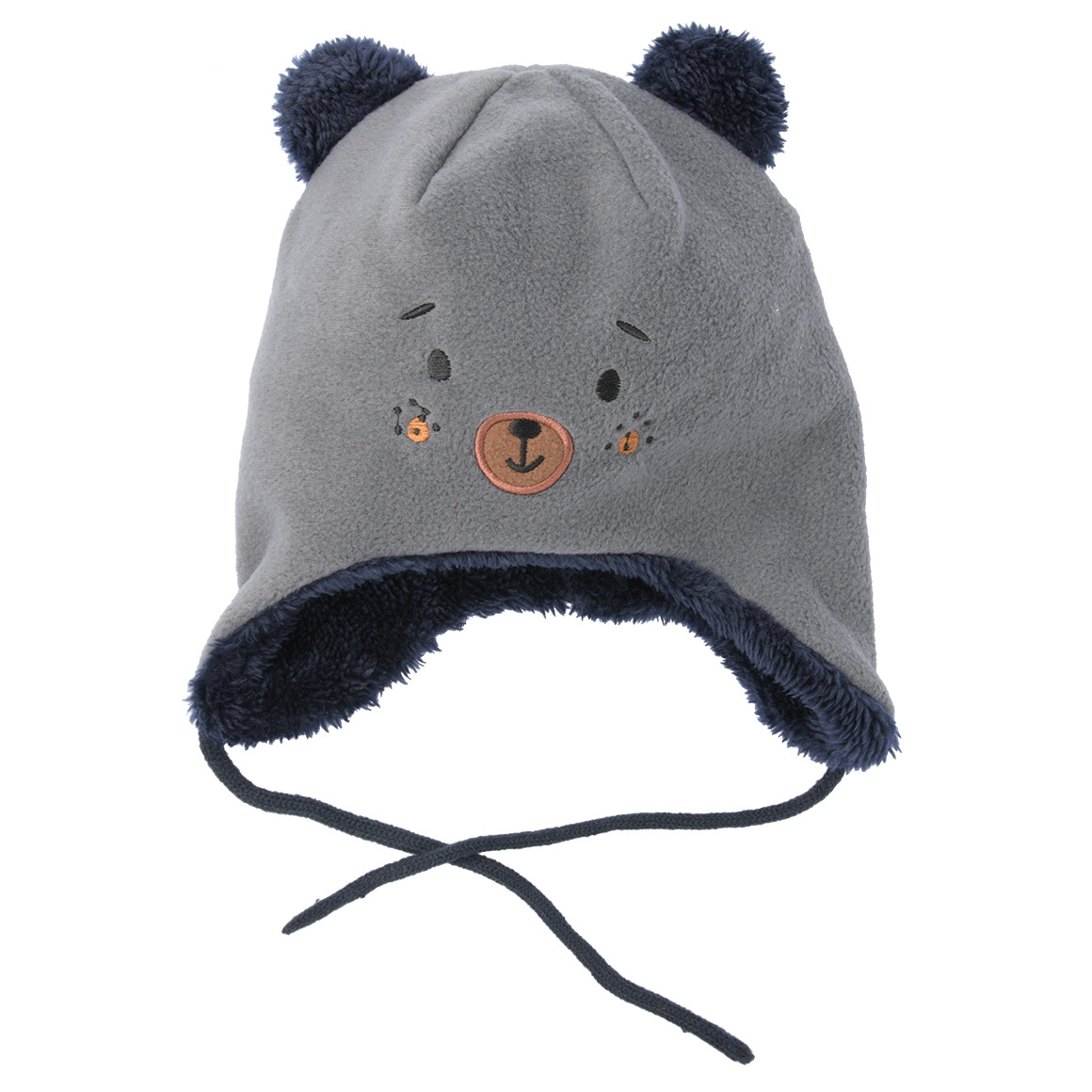 Baby Wintermütze mit Öhrchen