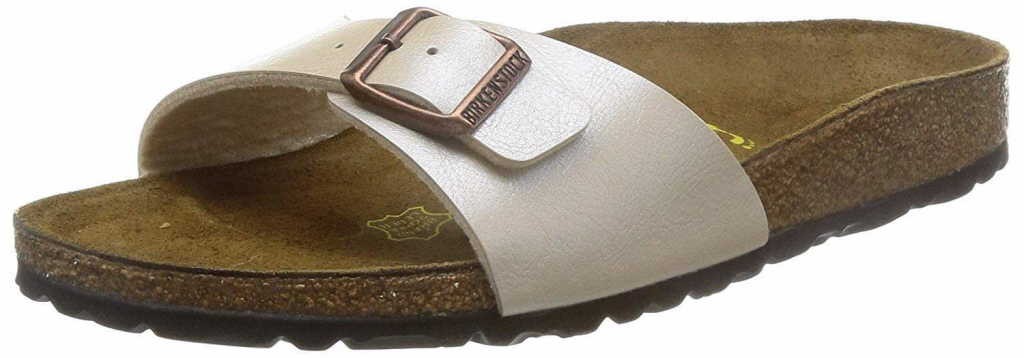 BIRKENSTOCK Pantoletten beige