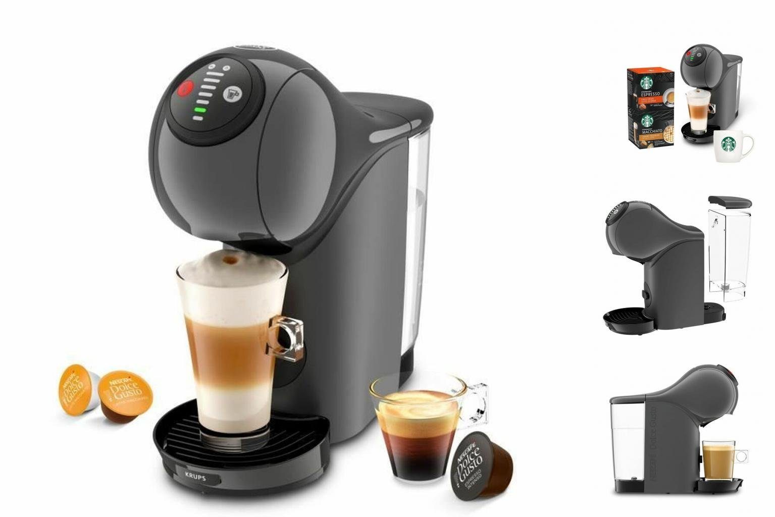 Krups Kapselmaschine Kapsel-Kaffeemaschine Krups DOLCE GUSTO YY4893FD 1500 W