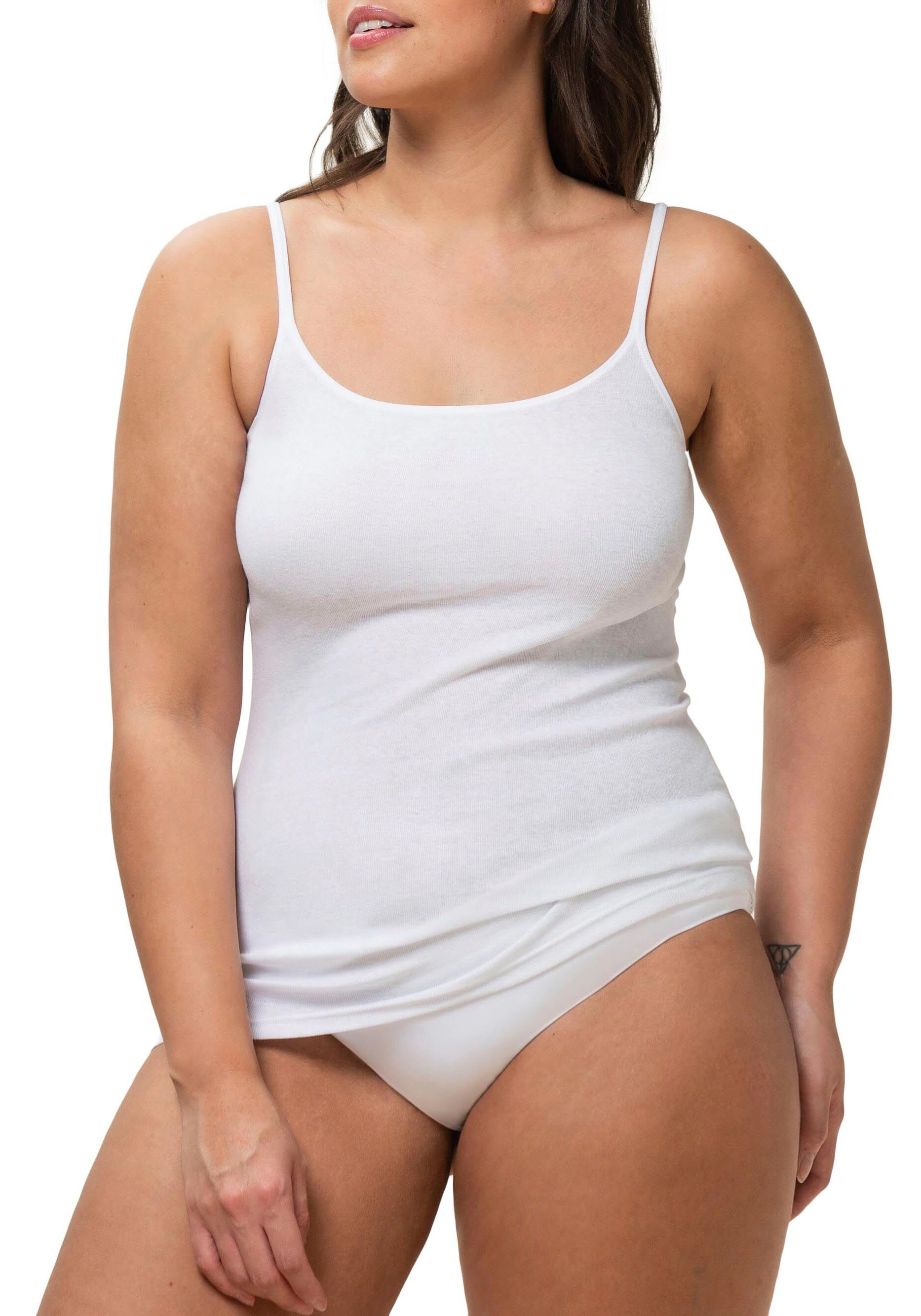 Triumph Unterhemd Katia Basics_01 Shirt 01 3P (Spar-Pack, 3-St., 3er-Pack) nahtlos, aus reiner Baumwolle
