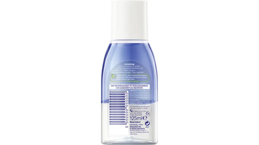 NIVEA Double Effect Augen Make-Up Entferner 125 ml
