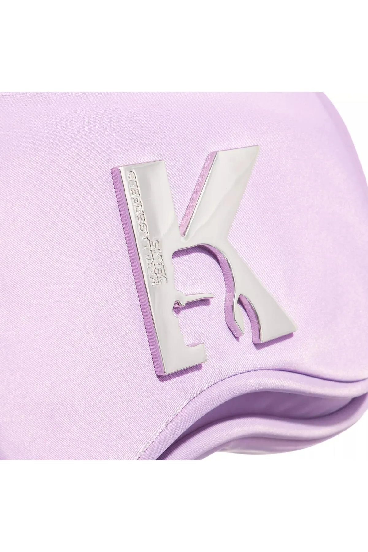 Karl Lagerfeld  Umhängetasche aus Nylon „Sunglass“ in Schwarz