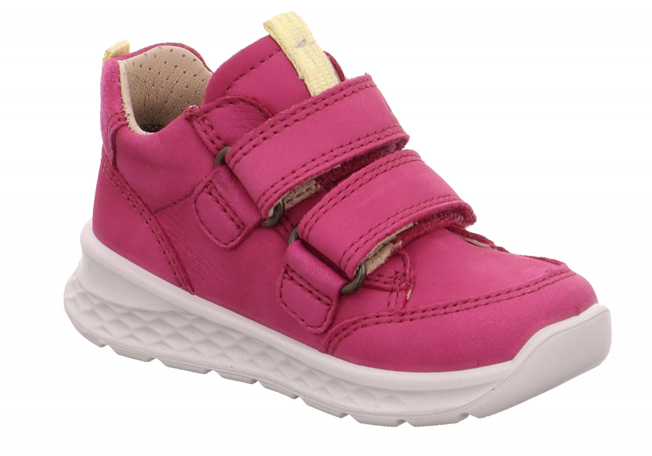 BREEZE - Pink/GelbSneaker low mit Klettverschluss