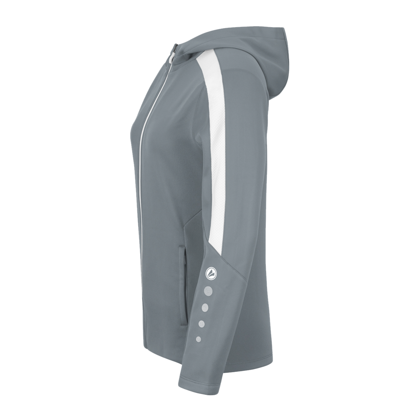 JAKO Power Kapuzenjacke Damen Grau F840