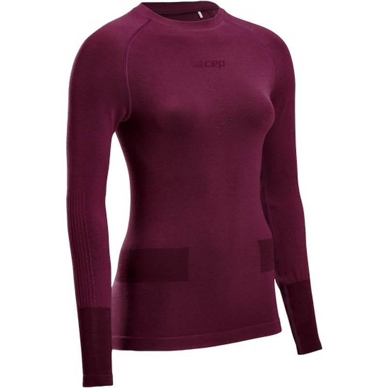 CEP Merino Skiing Base Shirt Longsleeve Laufshirt Damen