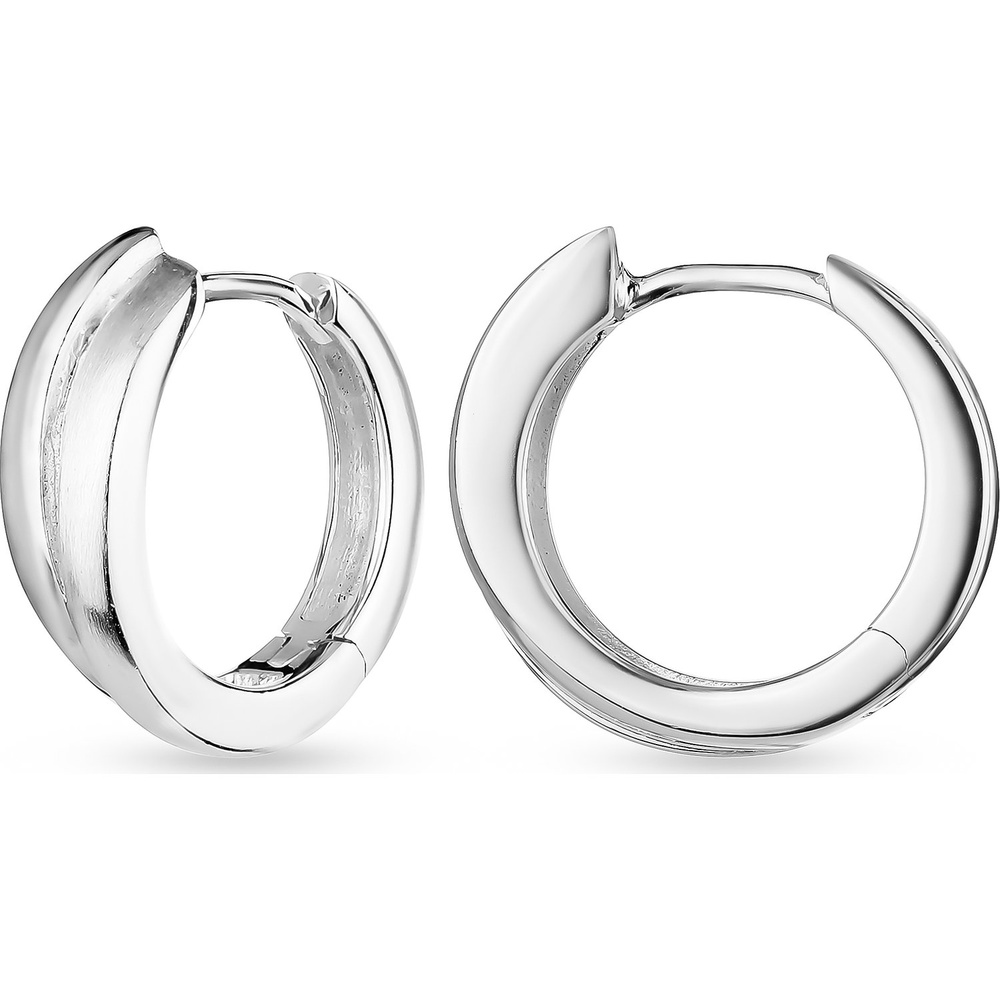 FAVS Créoles 925 Argent Boucles d'oreilles