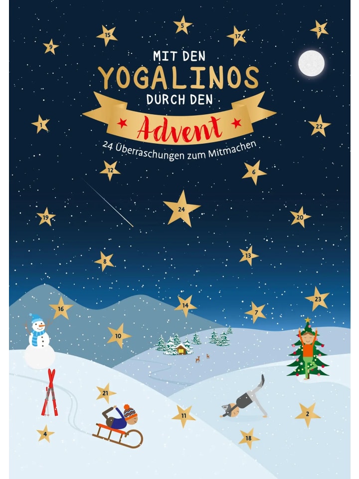 riva Mit den Yogalinos durch den Advent | 24 Überraschungen zum Mitmachen günstig kaufen onesize
