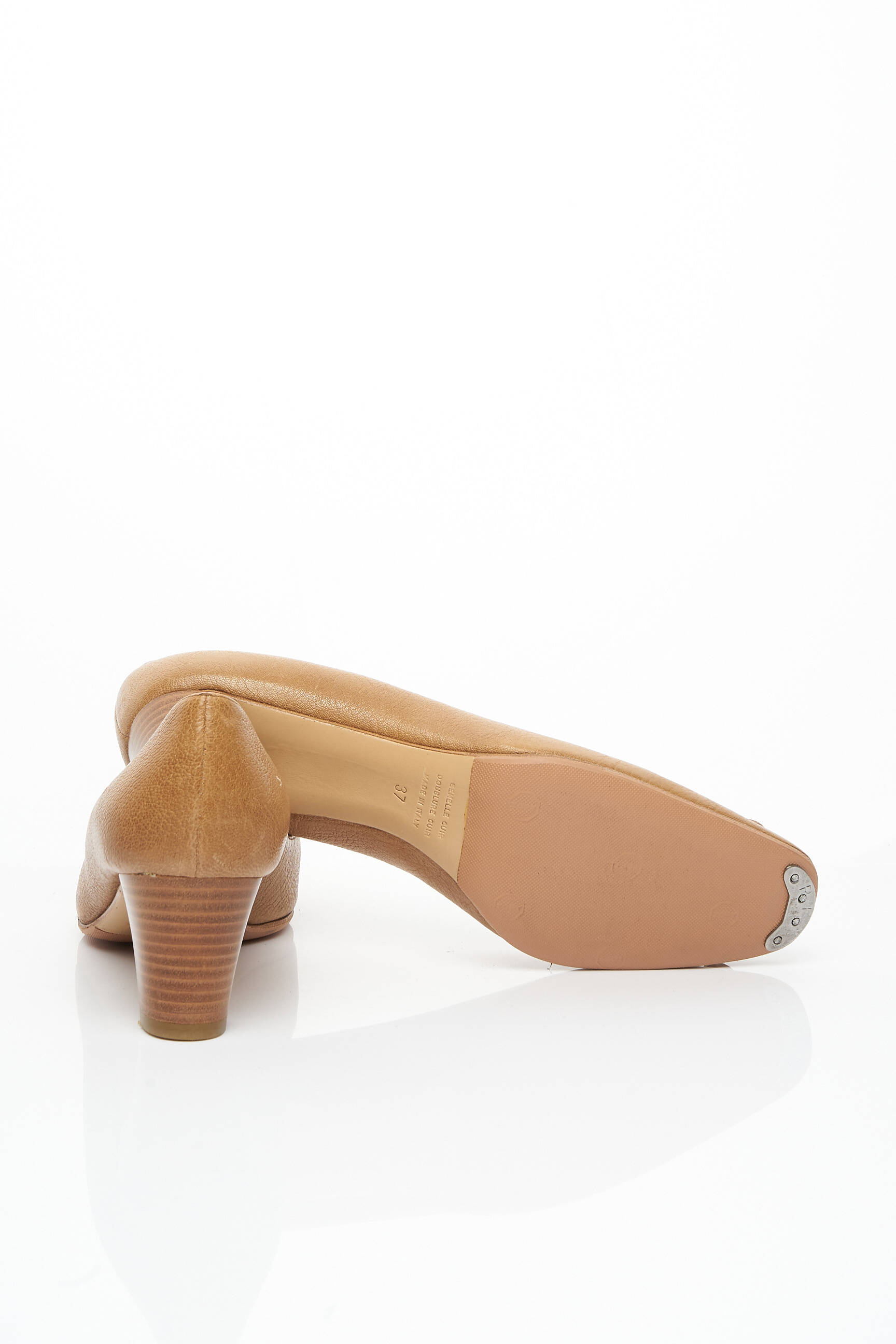 Manfield Escarpins Femme couleur beige