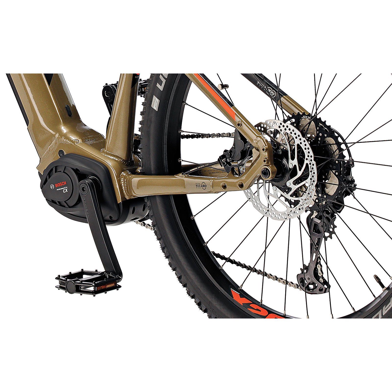 Airtracks E-Bike 27,5 Zoll E-Bike MTB BOSCH Performance Line CX Gen4 625 Wh MAVERIX, 12 Gang, Kettenschaltung, Mittelmotor, 625,00 Wh Akku, SHIMANO XT RD-8120 - 52cm 56cm