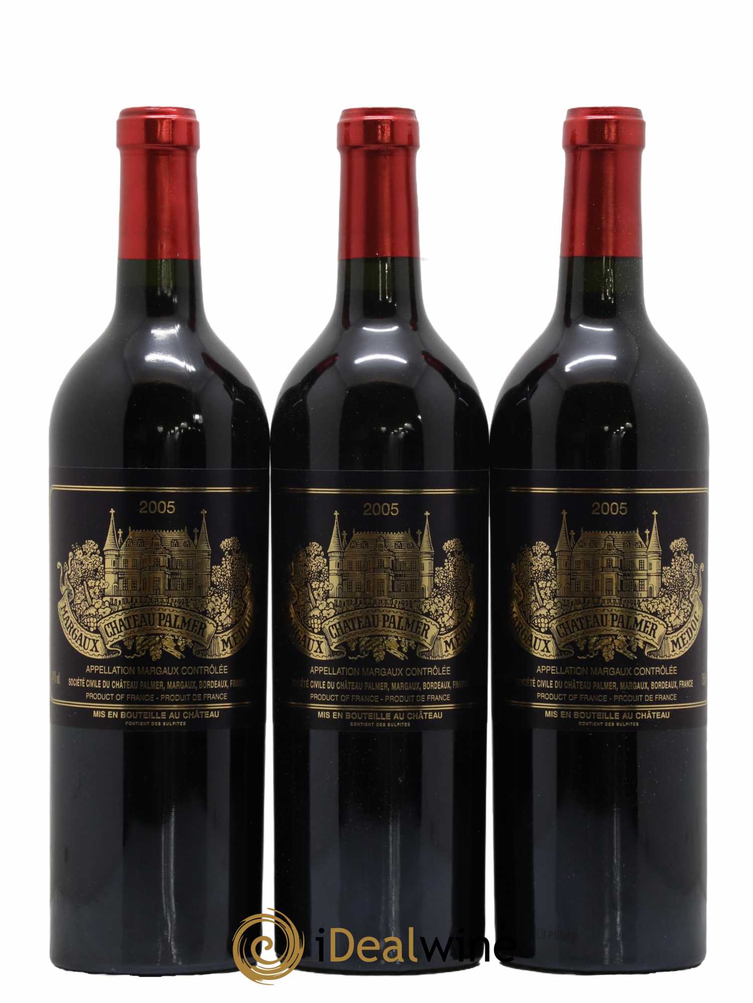 Château Palmer 3ème Grand Cru Classé  2005 - Lot de 12 Bouteilles