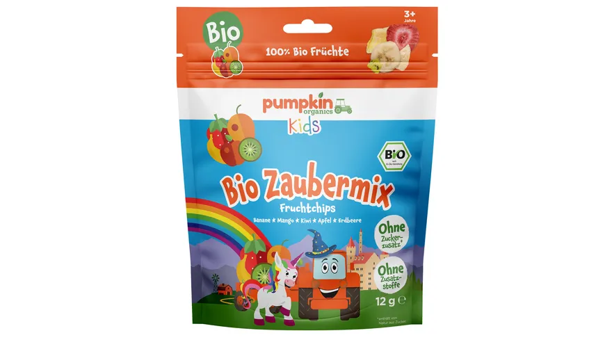 pumpkin organics Bio Zaubermix Fruchtchips 12 g