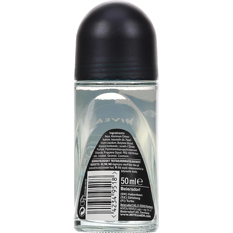 Nivea Nivea roll-on 50 ml B&W Fresh Men