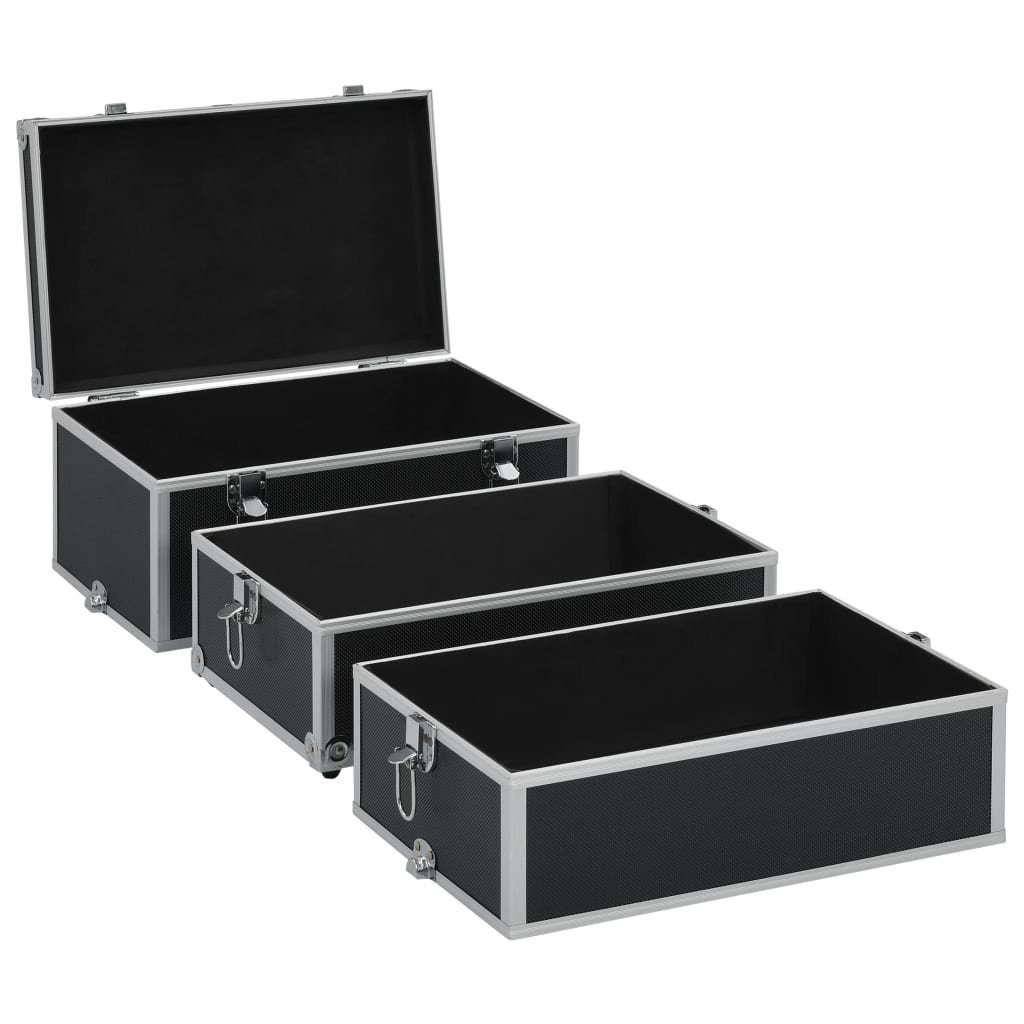 DOTMALL Beautycase Kosmetikkoffer Schmuckfach 37x24x40cm Aluminium