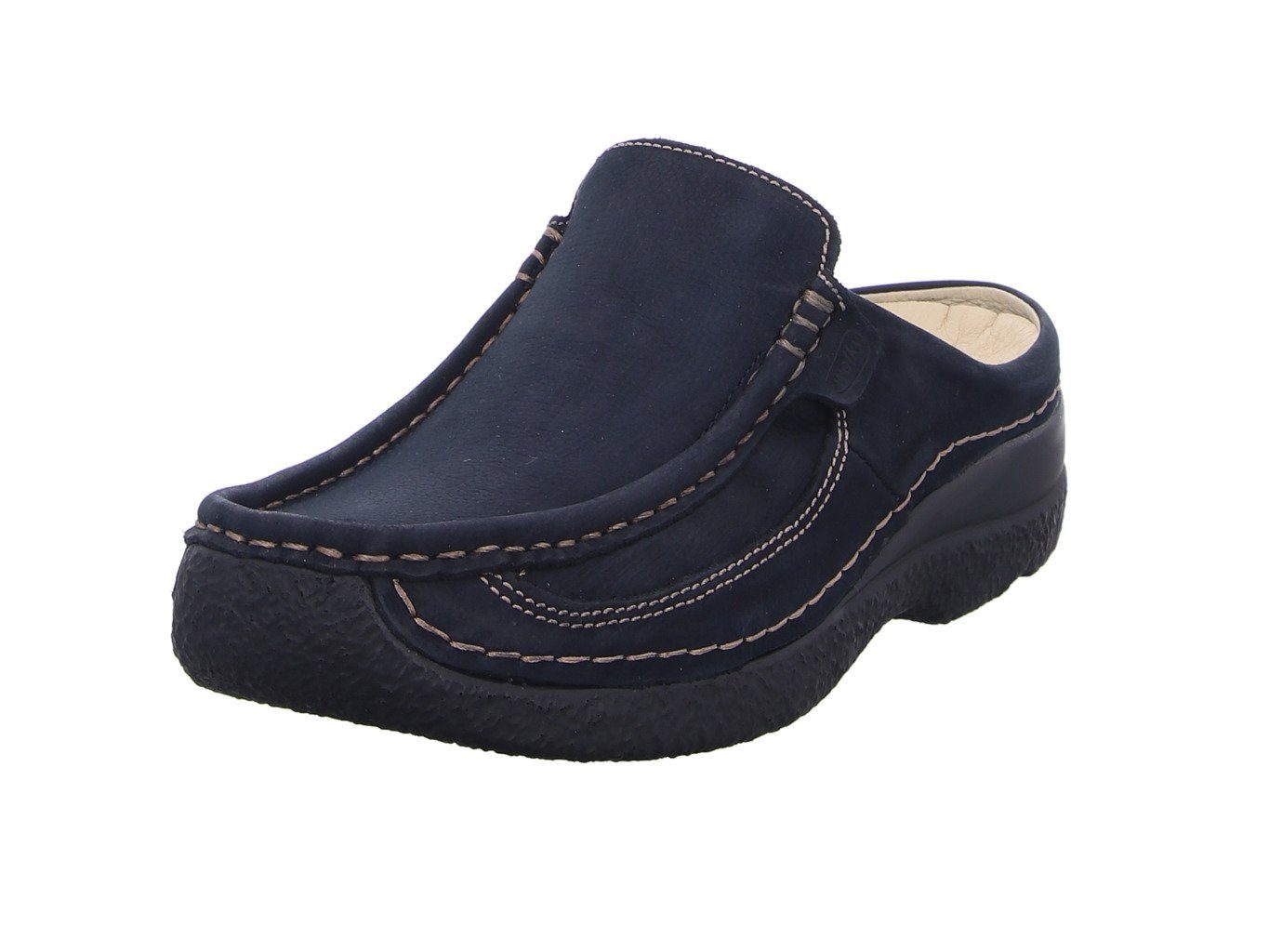 WOLKY Roll-Slide blue Clog