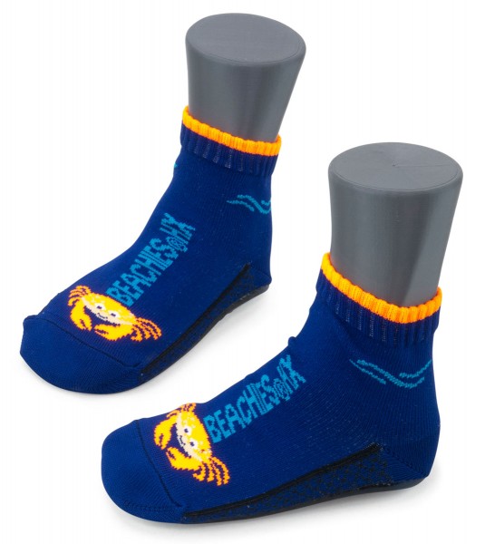 Beachies ~ Aquasocke HX Krabbe ~ Blau