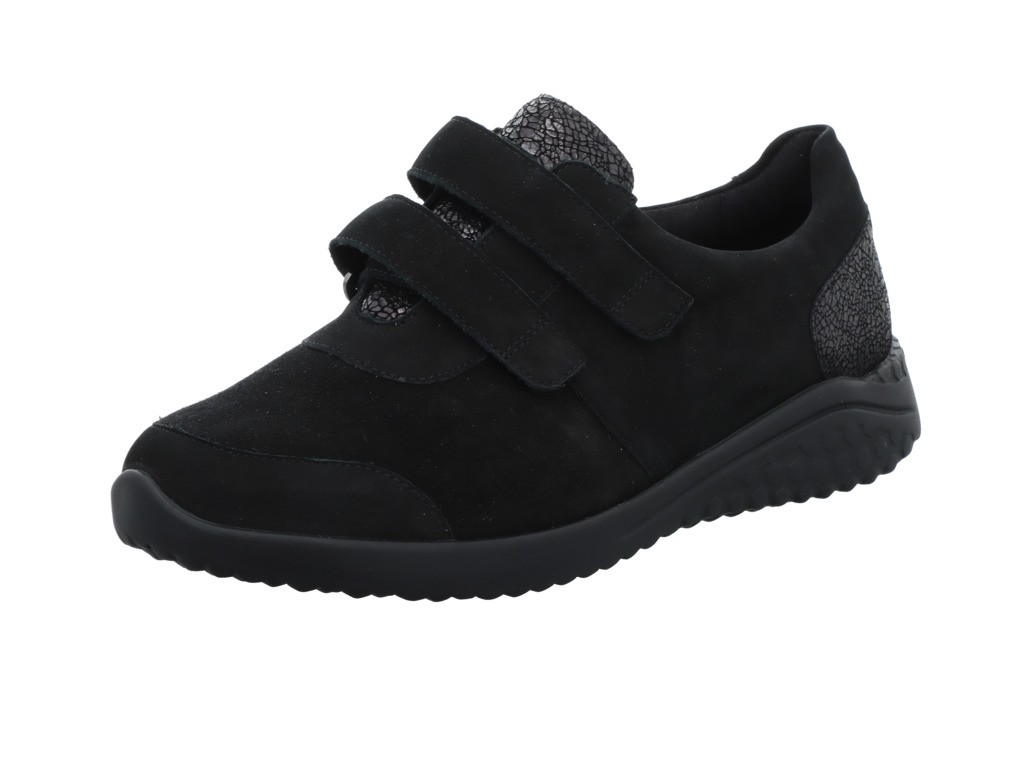 SOLIDUS Sportliche Slipper schwarz Kyle