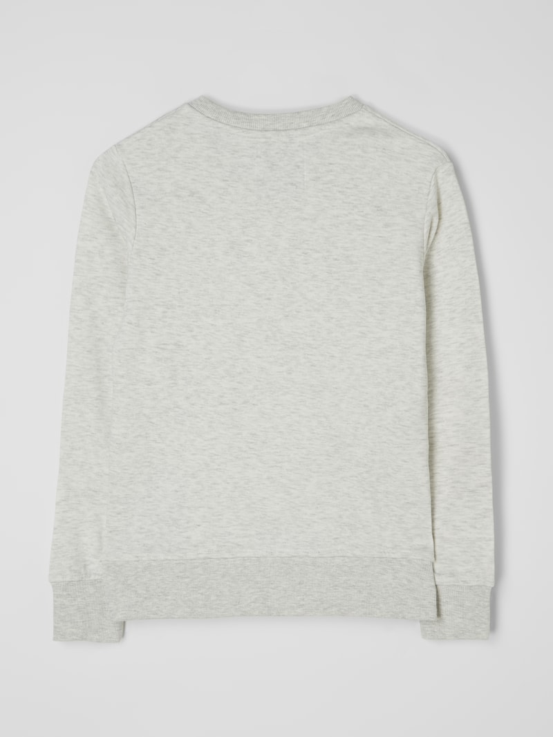 Sweatshirt mit Print Modell 'Jortoon' in offwhite meliert