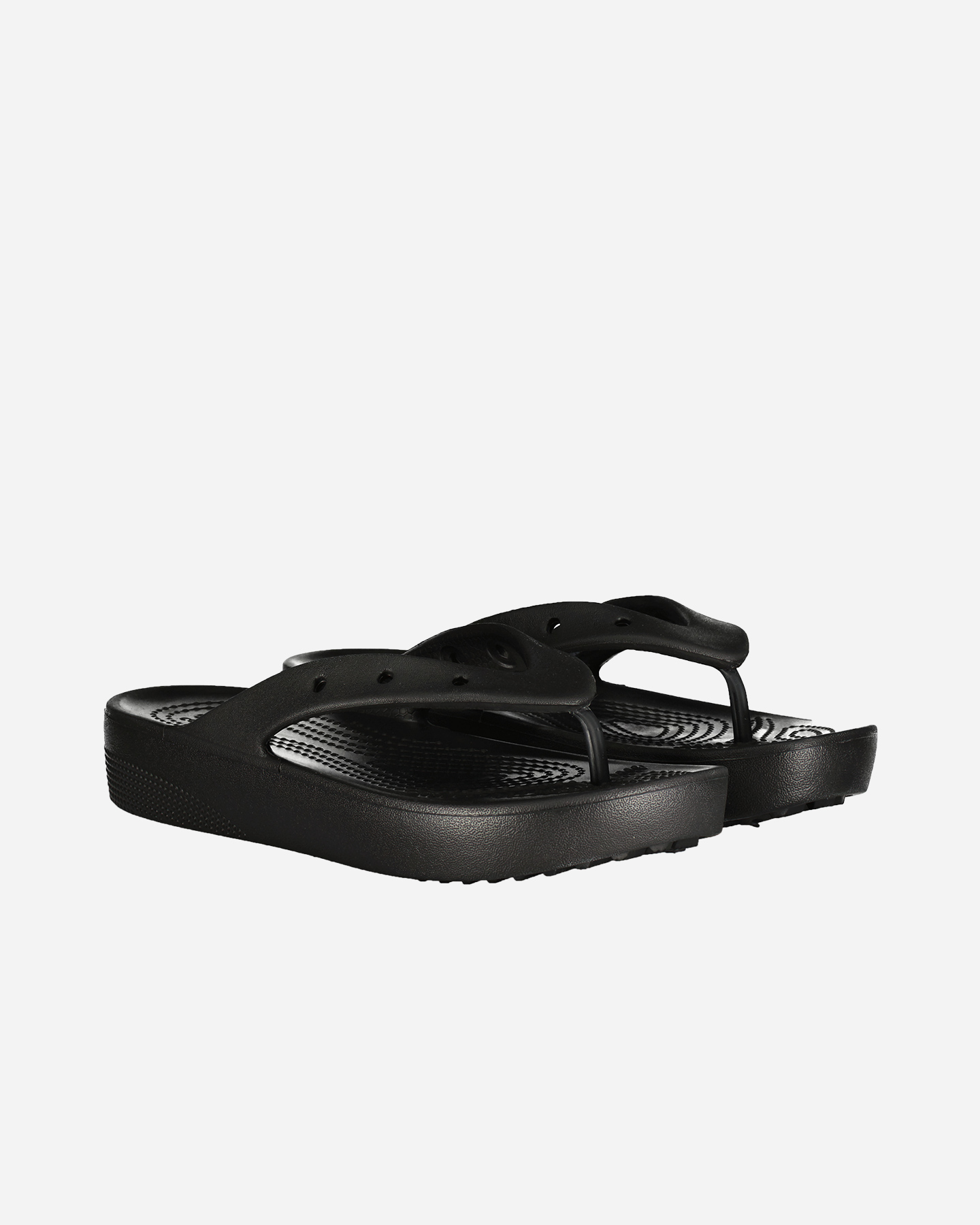 Infradito Crocs Classic Platform Flip W 207714-BLK