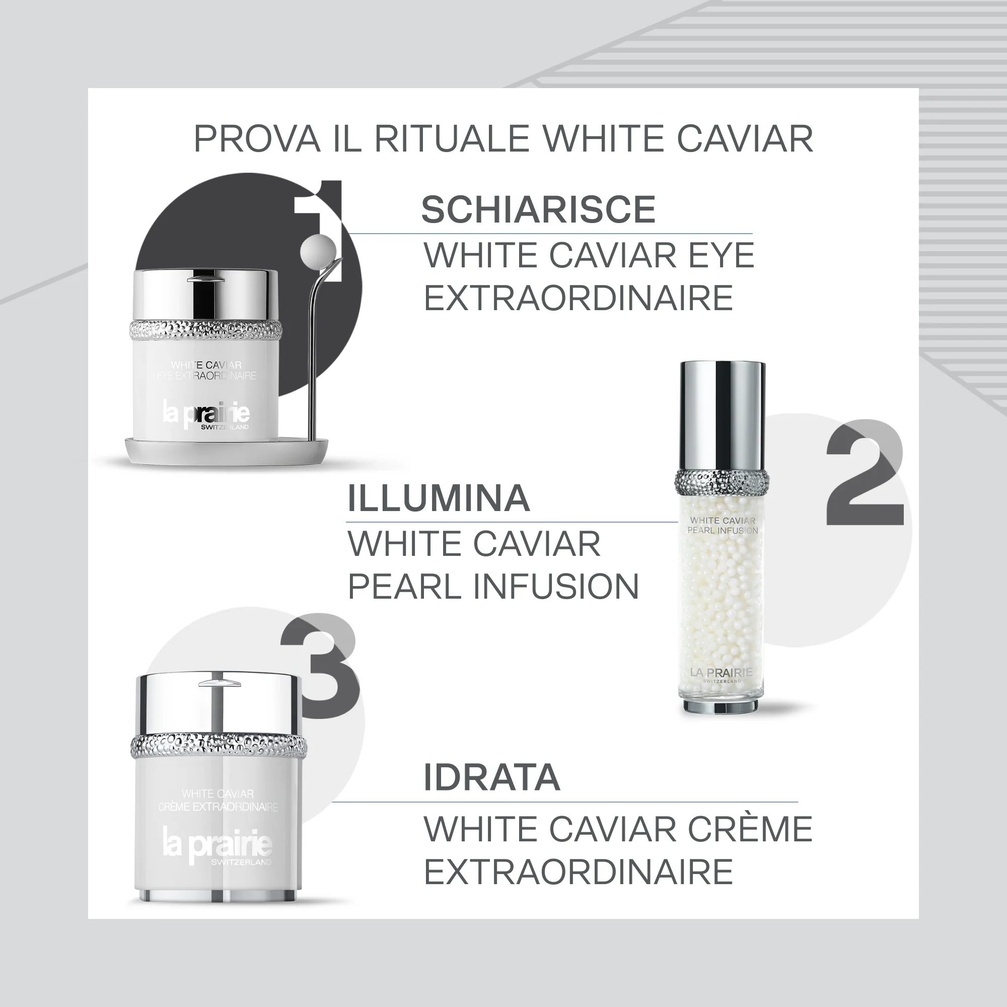 Hvit kaviarøye Extraordinaire Eye Contour - Antirynke øyekontur