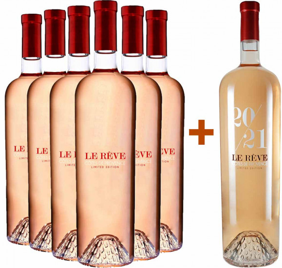 Le Rêve Rosé-Paket + 1,5L Magnum - Château Teyssier