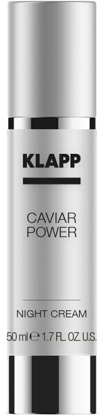 KLAPP Skin Care Science Caviar Power Night Cream Nachtcreme