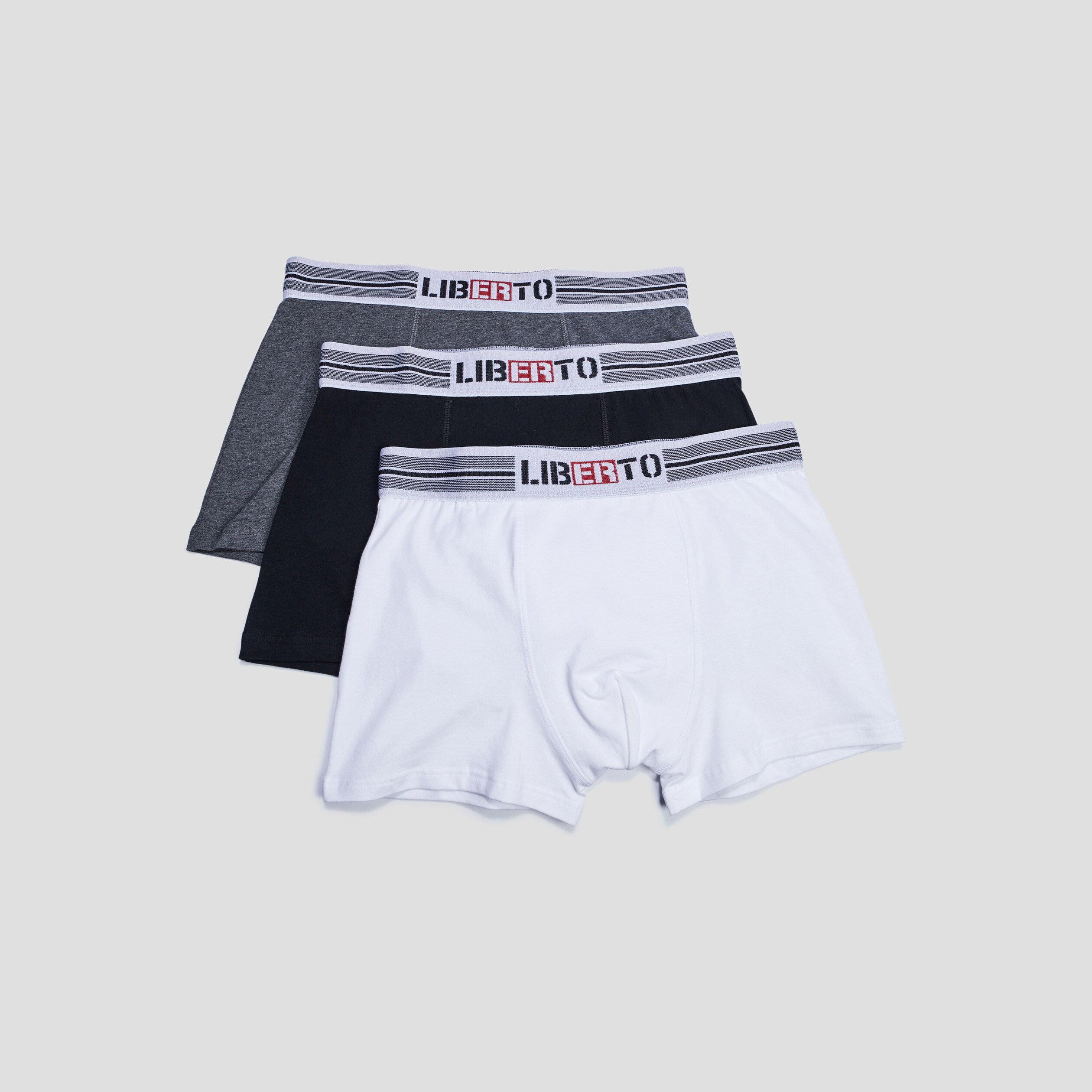 Lot 3 boxers Liberto blanc homme | La Halle