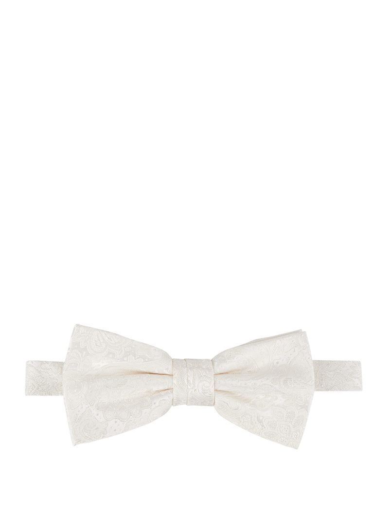 Fliege aus Seide in offwhite