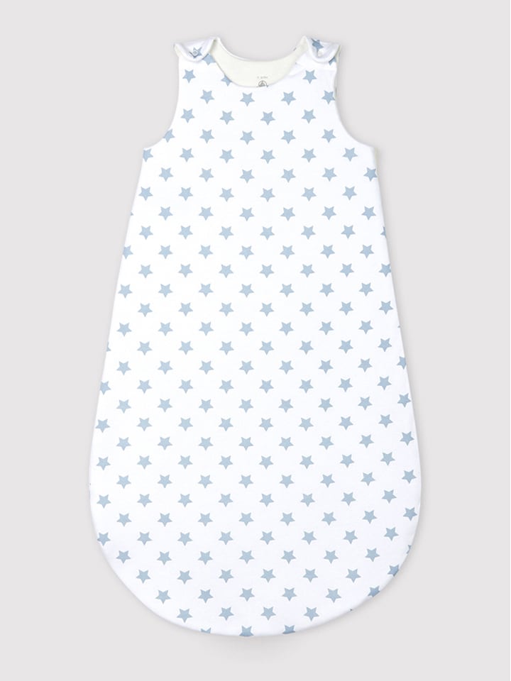 PETIT BATEAU Schlafsack in Weiß/ Silber günstig kaufen