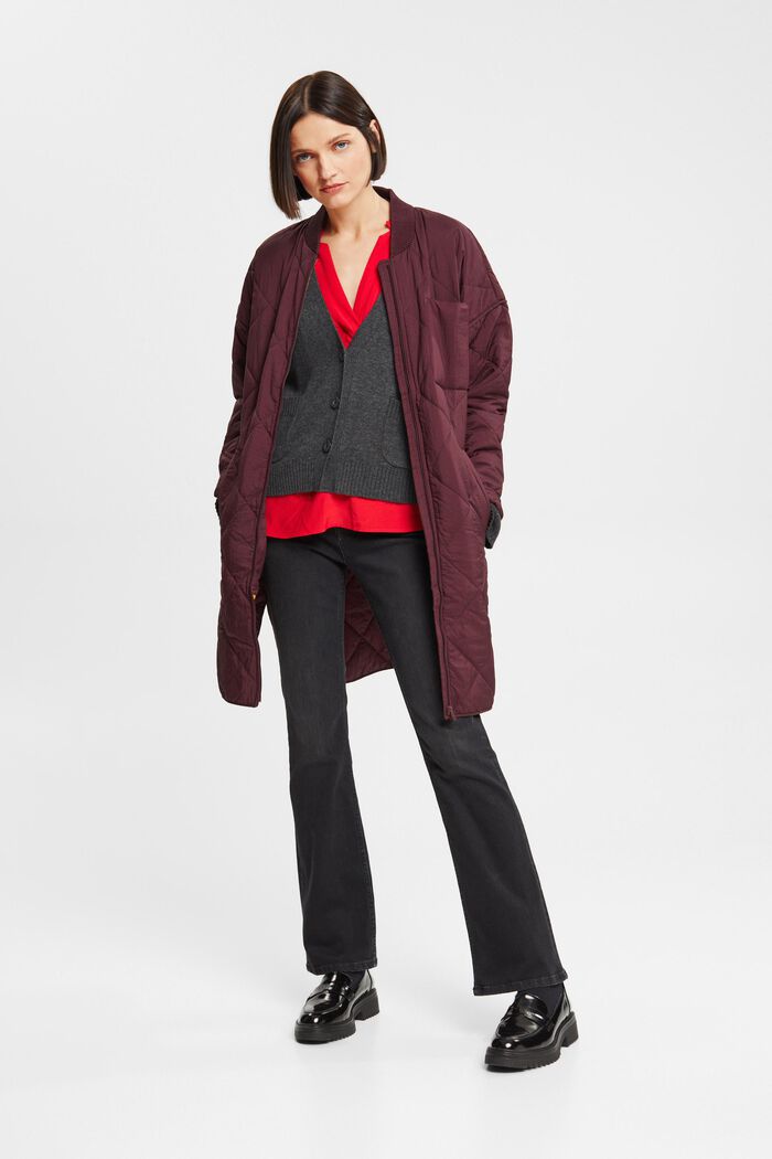 Cardigan aus Wollmix, LENZING™ ECOVERO™