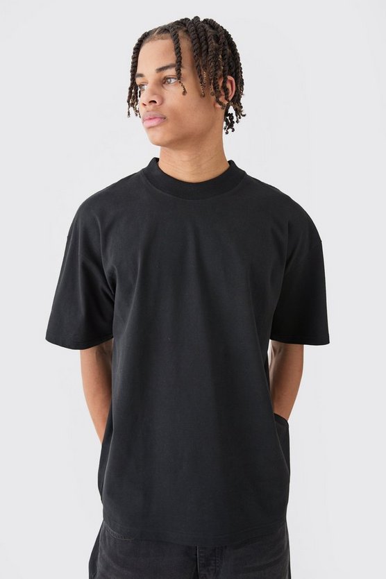 Oversize T-Shirt mit Bm-Print