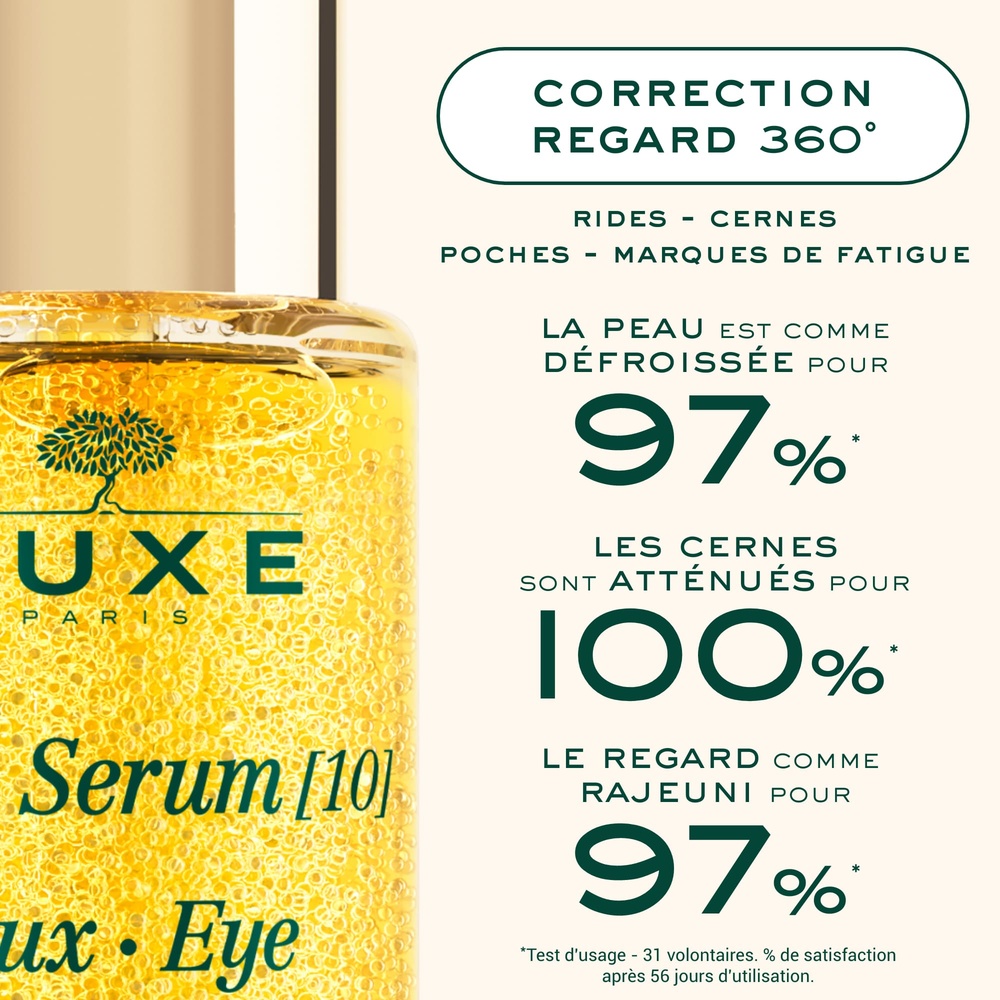 Nuxe Super Serum [10] Yeux - Le concentré yeux anti-âge universel - 15ml Sérum contour de yeux