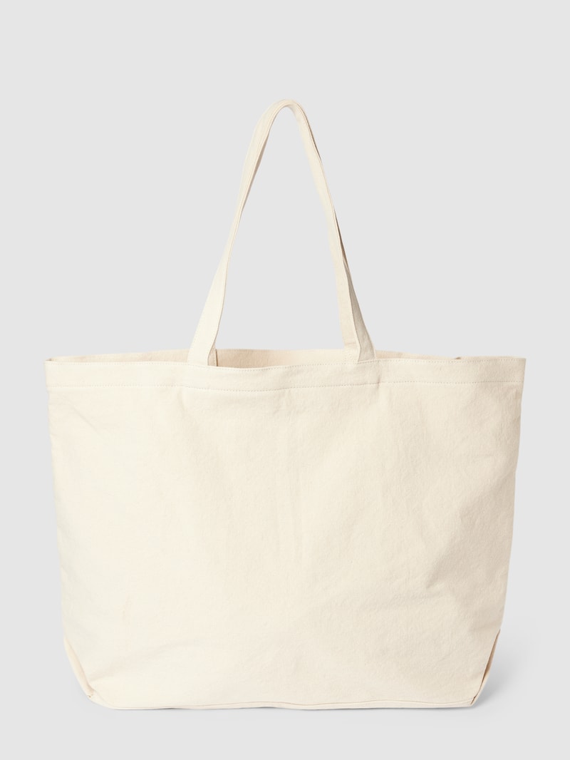 Shopper mit Label-Print in sand