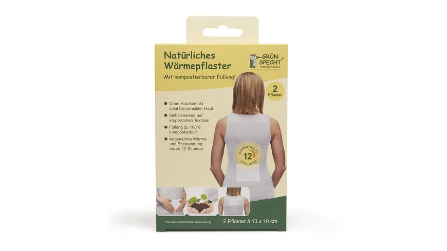 Grünspecht natürliches Wärmepflaster