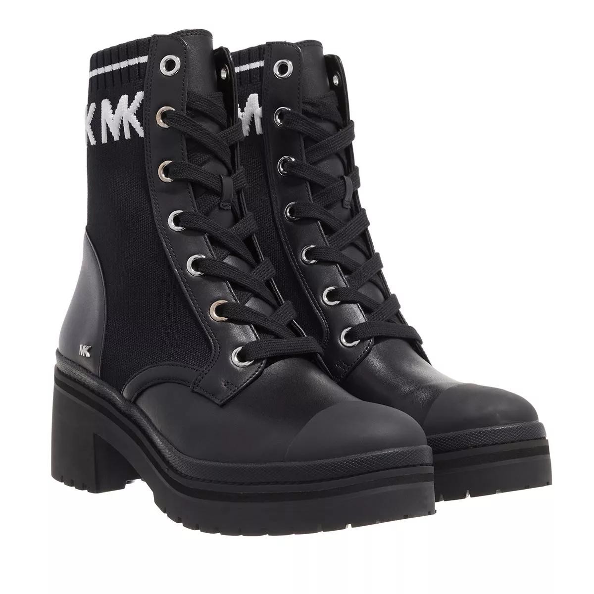 MICHAEL KORS Stiefeletten schwarz Schnürstiefel