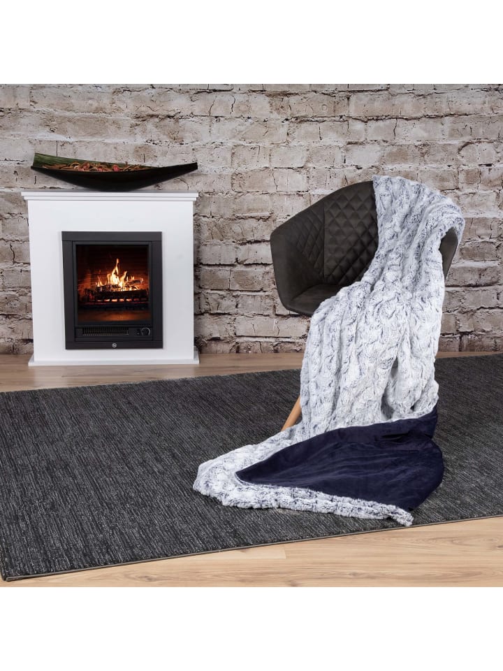 GMD Living Superweiche Kuscheldecke SMOOTH in Blue (blau) günstig kaufen