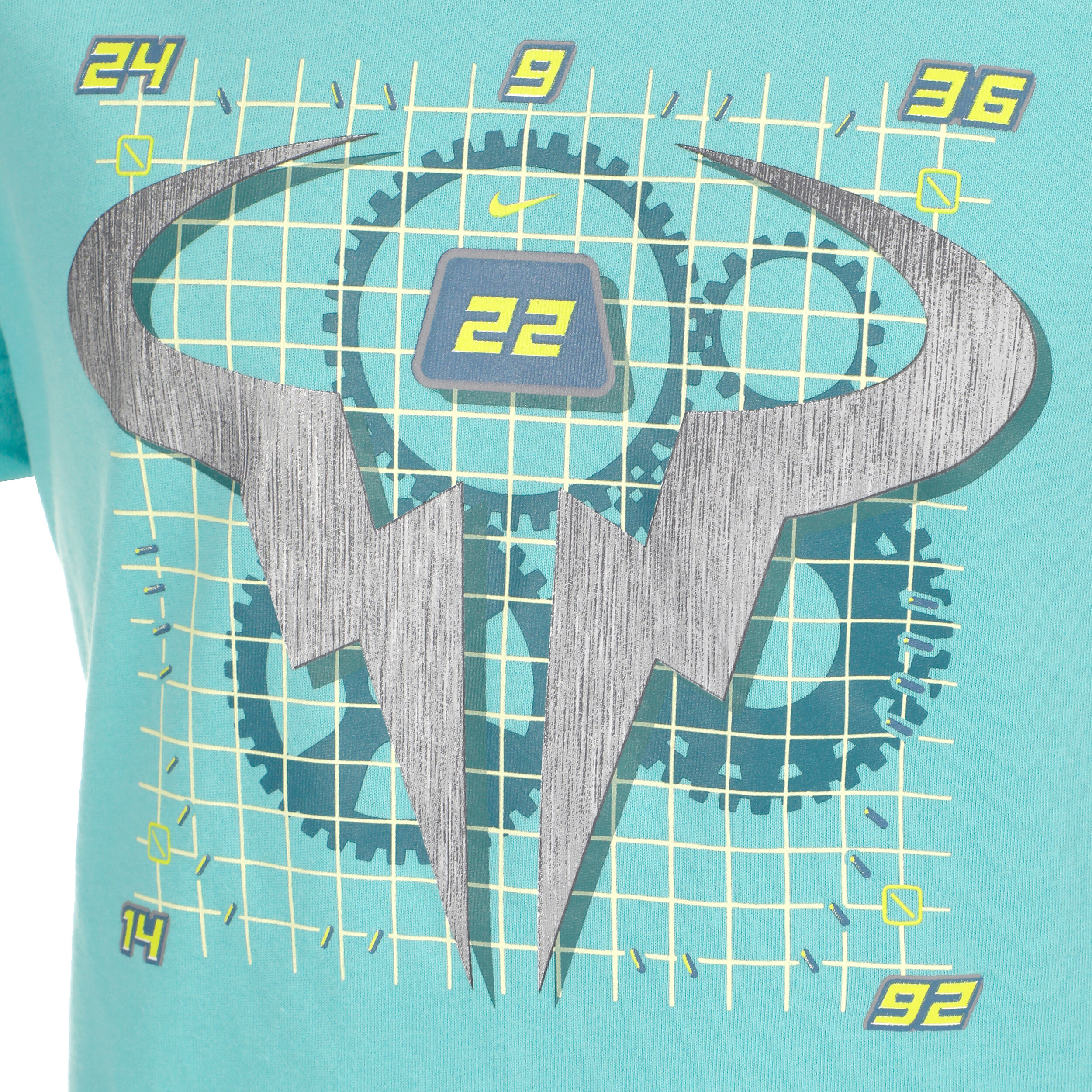 Dri-Fit Rafa T-Shirt Kinder - Türkis