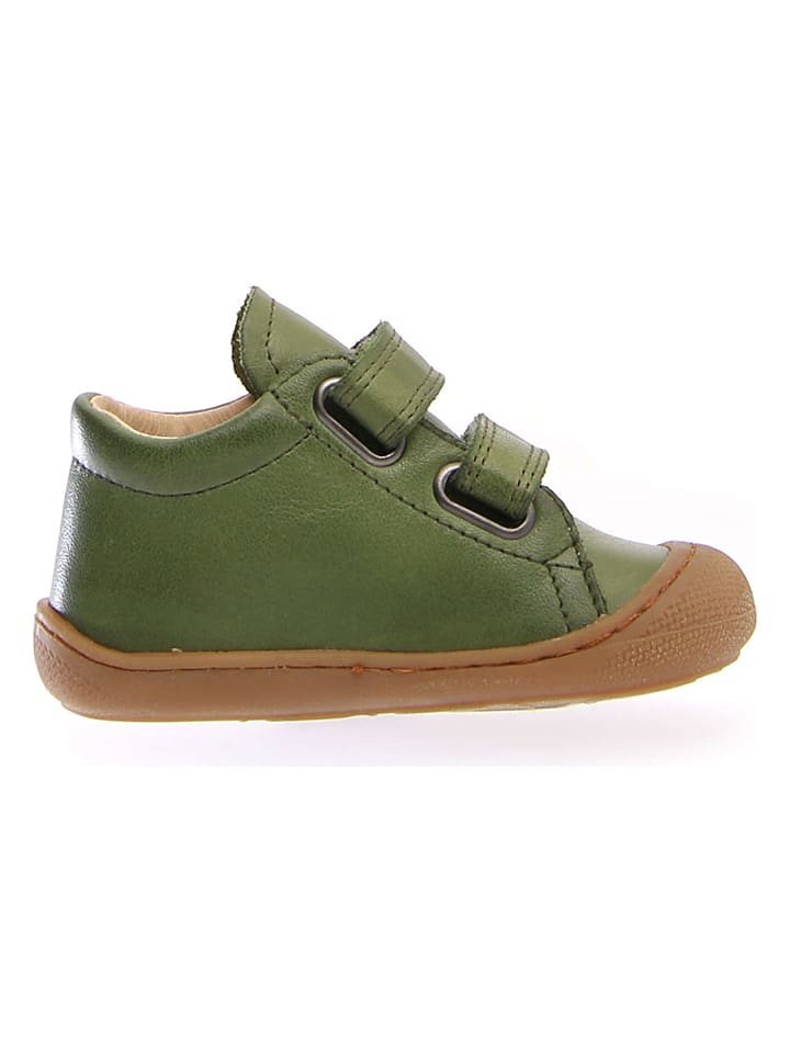 Naturino Leder-Sneakers in Grün günstig kaufen