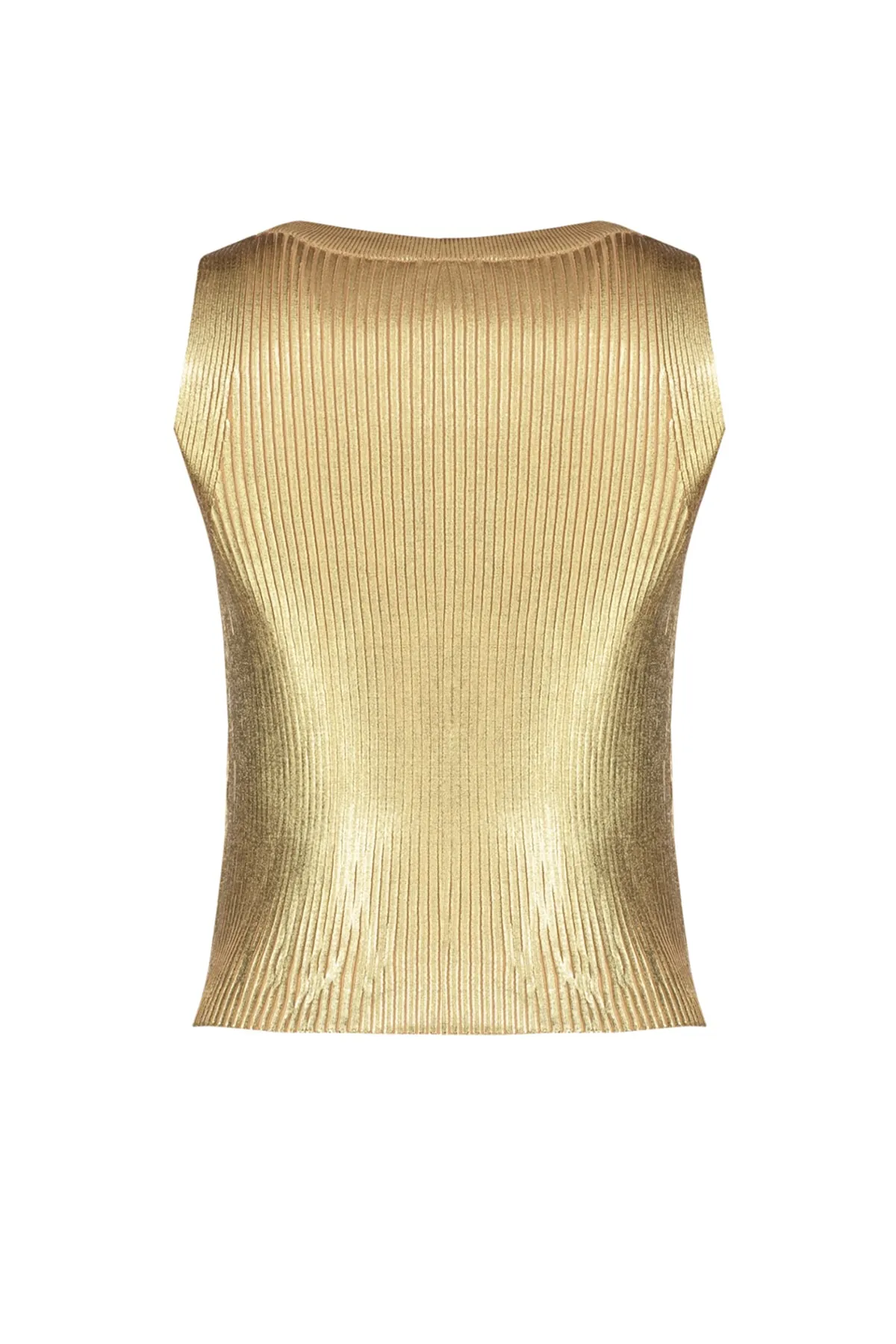 Trendyol Collection  Blattgold-Strickbluse TWOSS23BZ00693