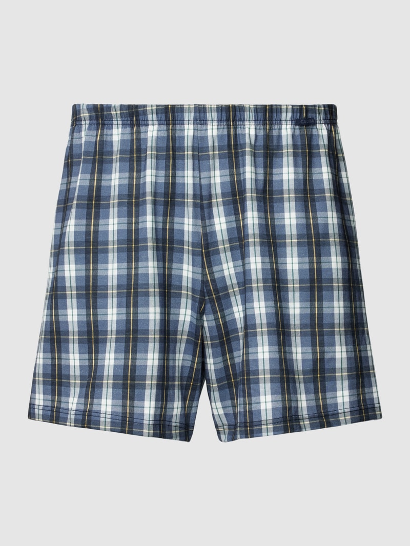 Boxershorts mit Allover-Muster in rauchblau