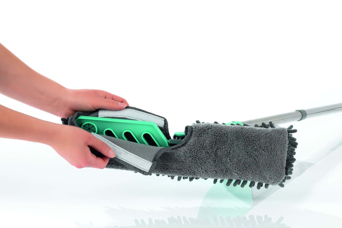 3tlg. Spray-Mopp CLEANmaxx türkis
