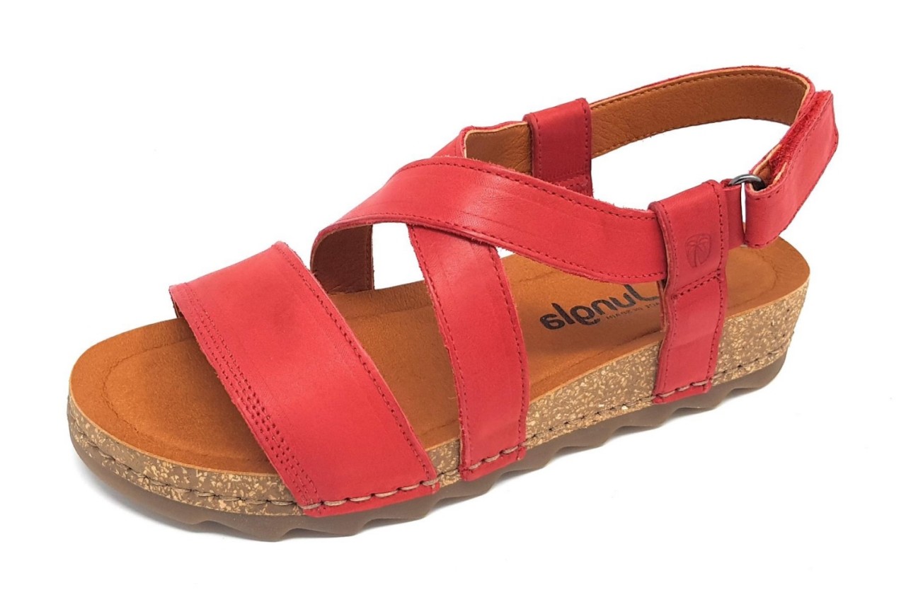 JUNGLA Komfort Sandalen rot