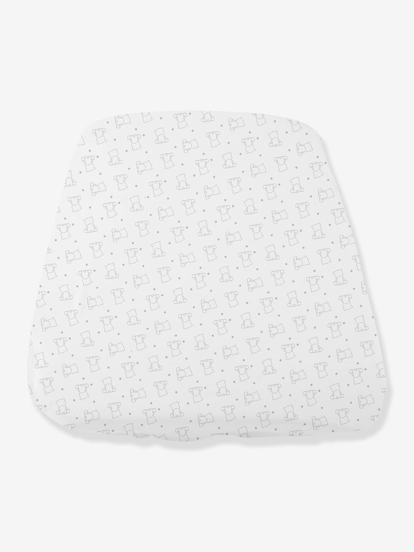 Chicco 2er-Pack Baby Spannbettlaken NEXT2ME FOREVER CHICCO - weiß bedruckt
