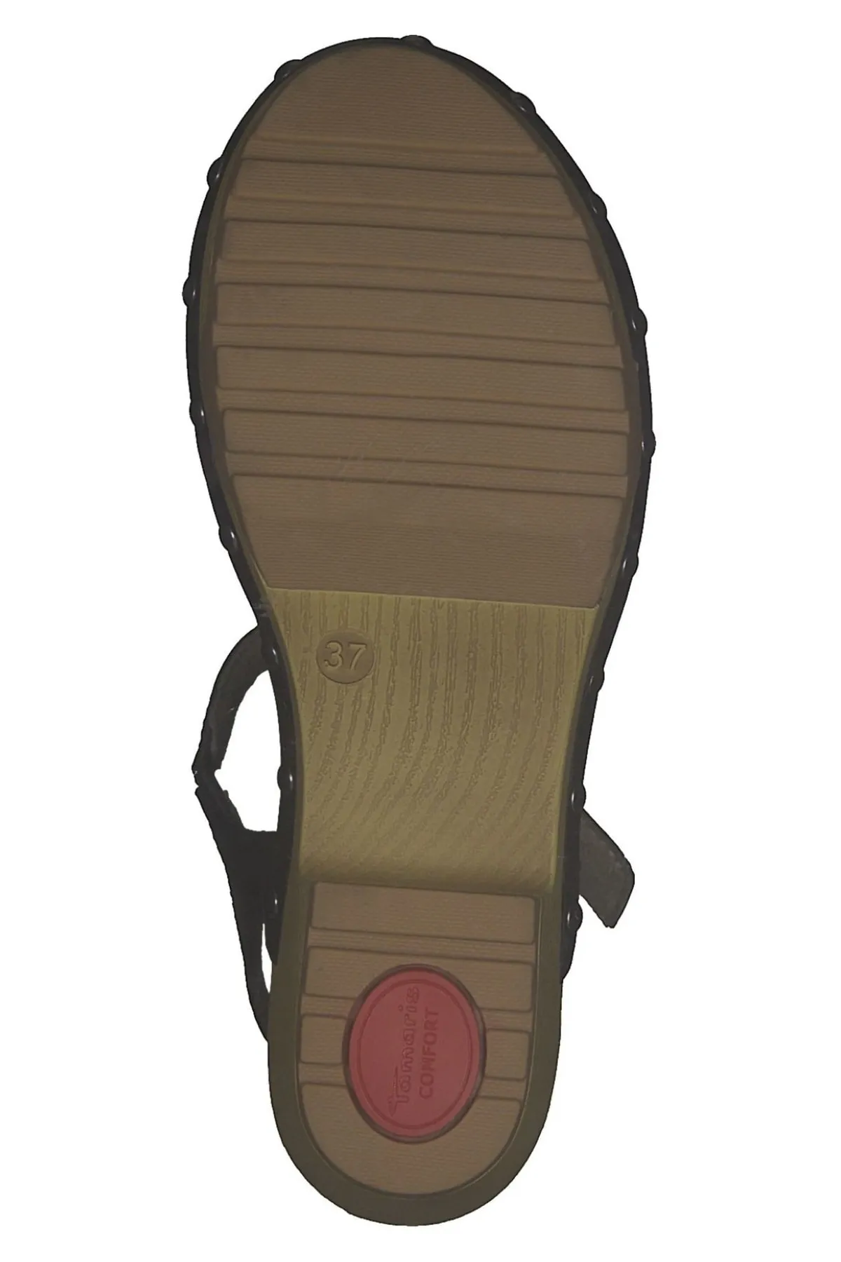 Tamaris Comfort  Sandalette - Schwarz - Blockabsatz
