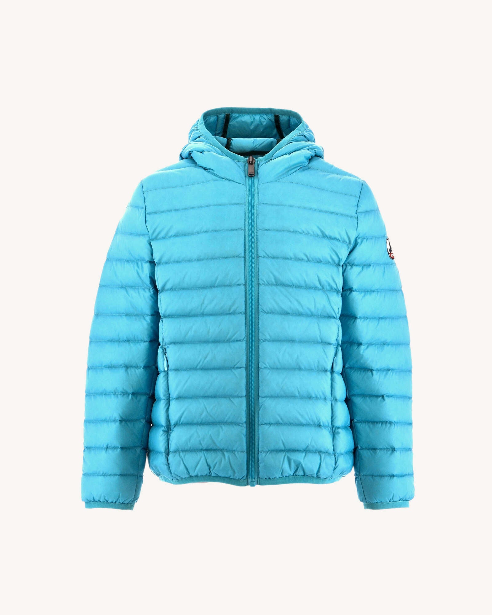 Doudoune légère à capuche enfant Bleu ciel Hugo