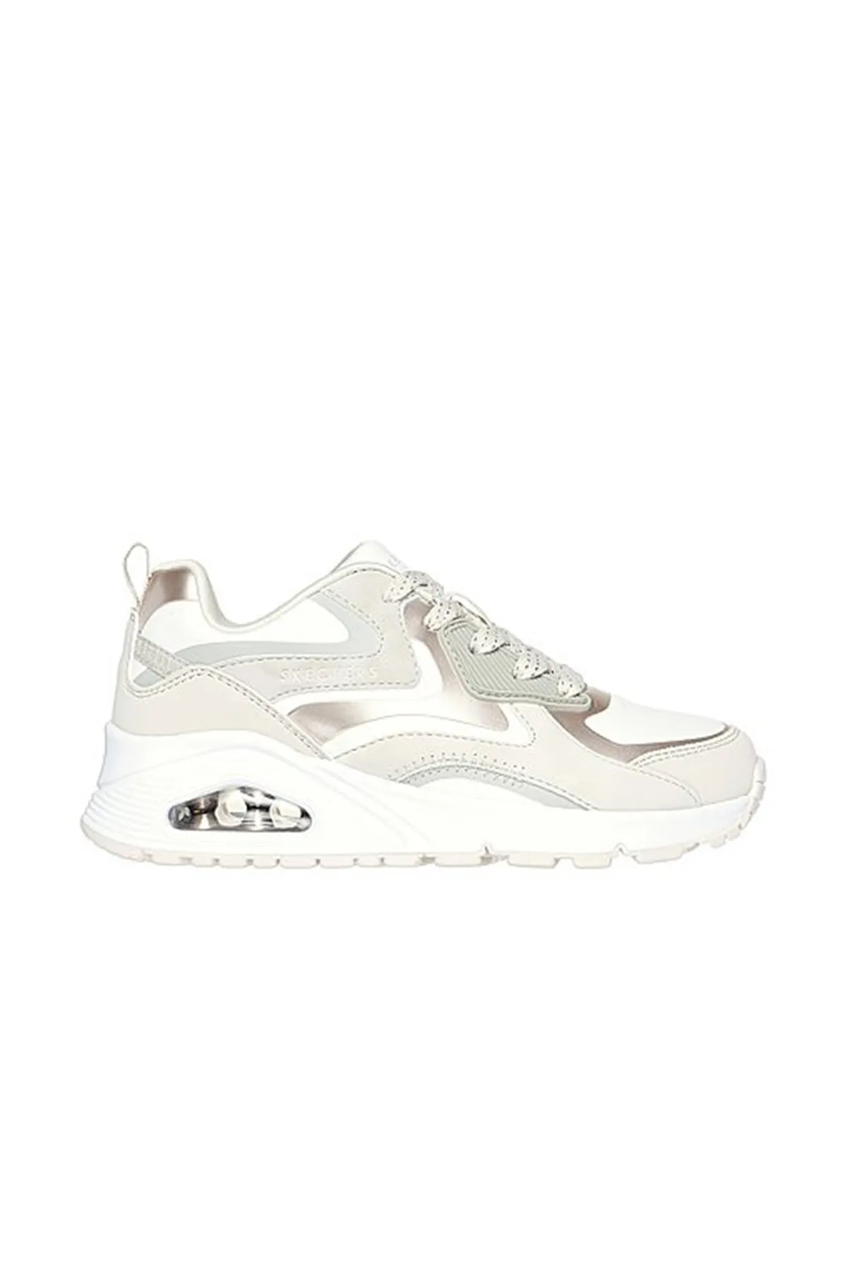 SKECHERS  Sneaker - Beige - Flacher Absatz