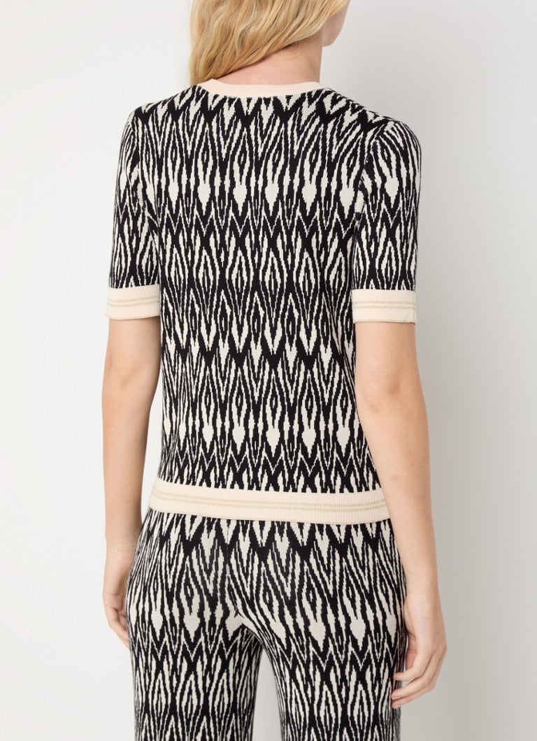 Top stampato a maglia fine Gerry Weber