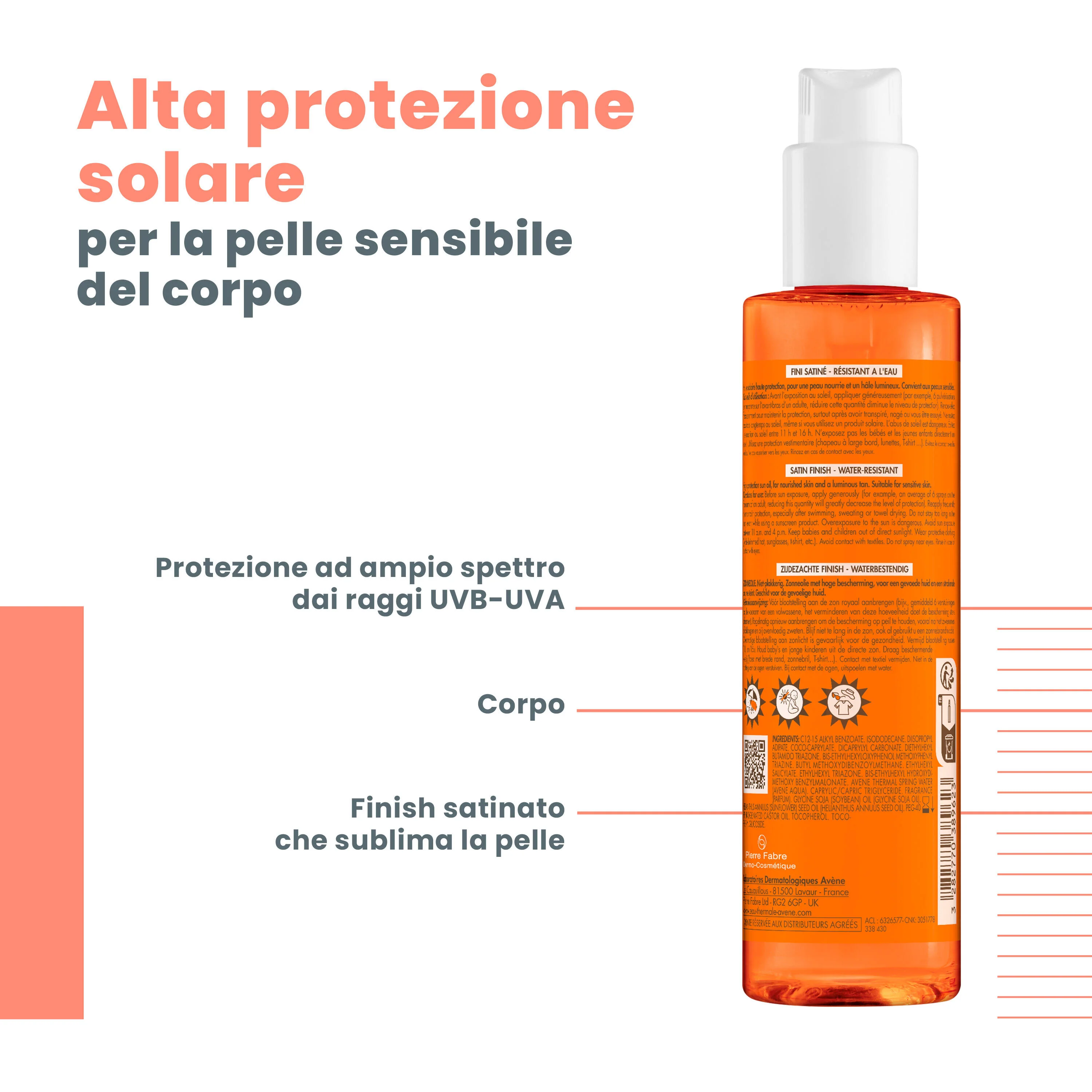 Suncare Sun Oil SPF30 - Sololie til kroppen med høj beskyttelse.