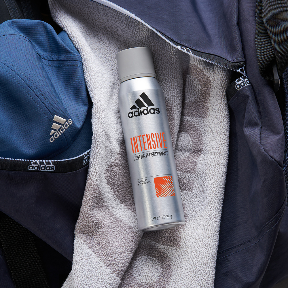 adidas Intensive - Formule est testée dermatologiquement, vegan et sans alcool. Déodorant - 150 ML
