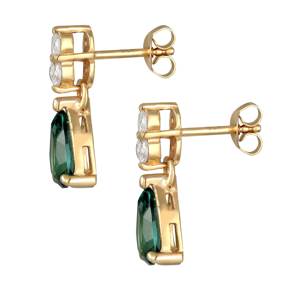 Elli PREMIUM Elli PREMIUM Boucles d'Oreilles Femmes Pendentif d'oreilles Goutte élégante avec  Boucles d'oreilles
