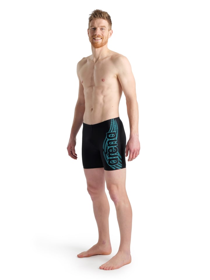 Arena Badehose in Schwarz/ Türkis günstig kaufen